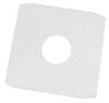 12" white paper record sleeves