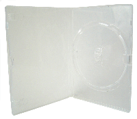 DVD 14MM CASES (CLEAR) TO HOLD ONE DISC