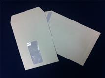 1000 X WHITE C5 ENVELOPES - WITH WINDOW - SELF-SEAL -0