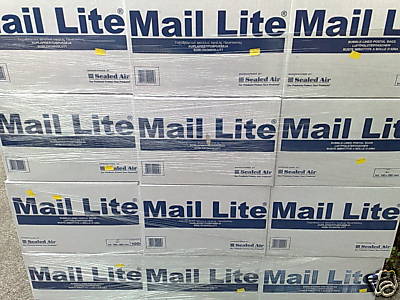 1000 X C/0 MAIL LITE WHITE BUBBLE LINED PADDED BAGS -0