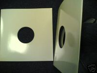 100 12" WHITE SPINED ALBUM RECORD SLEEVES -0